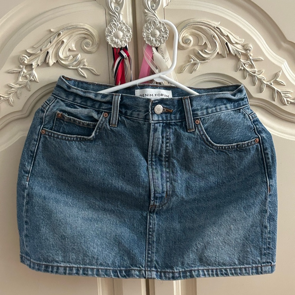 Denim Forum Blue Denim Skirt